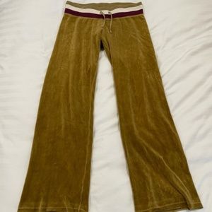 Rare Juicy Couture Velour Track Suit Pants Stripe